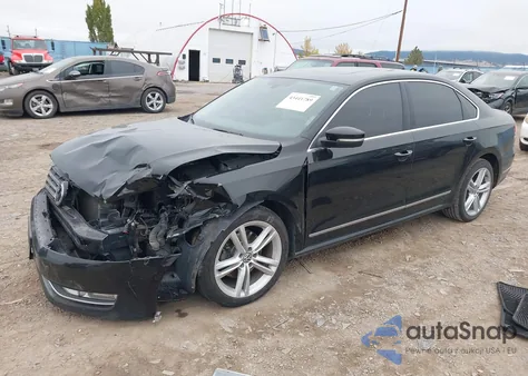 2015 Volkswagen Passat 2.0L Tdi Sel Premium из США, поврежденный, VIN 1VWCV7A32FC064593